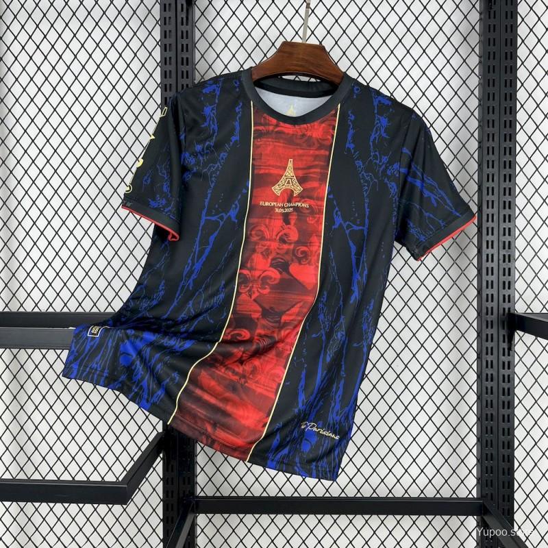 Camiseta de fútbol Paris Saint-Germain 2025/26 ESPECIAL MANGA CORTA VERSION FAN